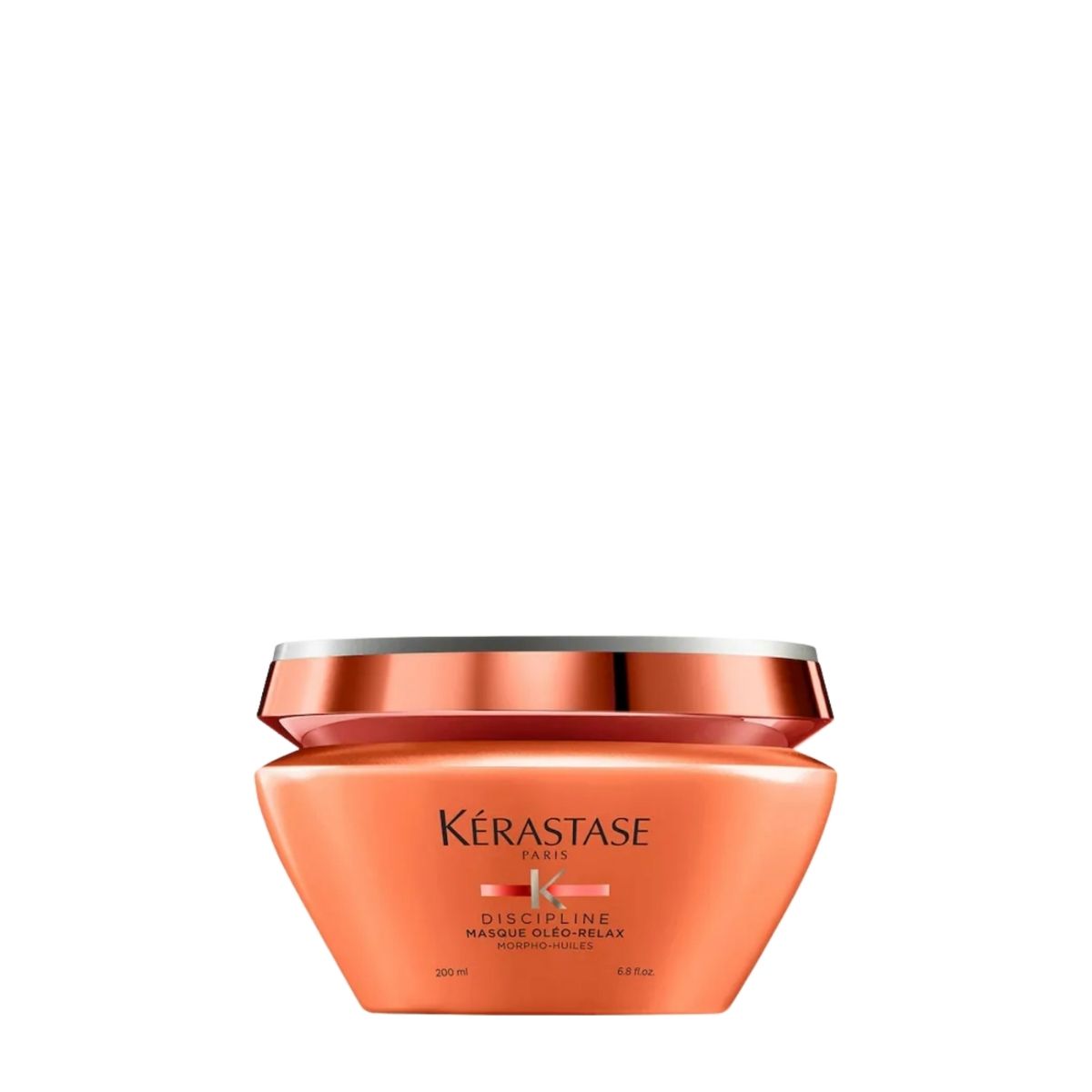 Kérastase Discipline Oleo-Relax hair mask — smooths frizz, nourishes, and softens hair for manageable, sleek strands.