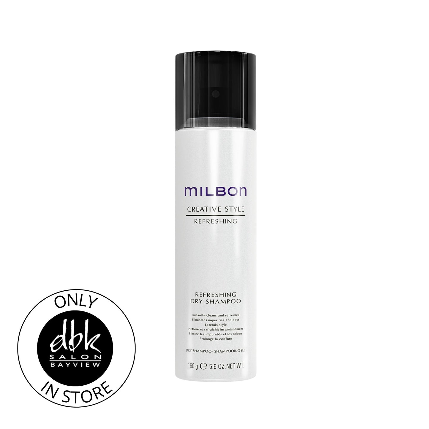 Milbon Refreshing Dry Shampoo – Salon Haircare for Clean, Voluminous Hair Between Washes