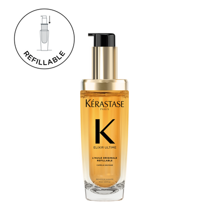 Kérastase Elixir Ultime Refillable Hair Oil – Hydrating, Shine & Heat Protection