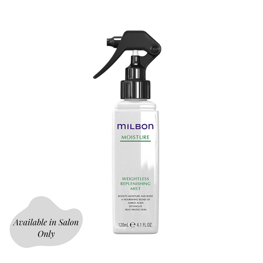Milbon Moisture Weightless Replenishing Mist – Hydrating Detangler & Heat Protectant