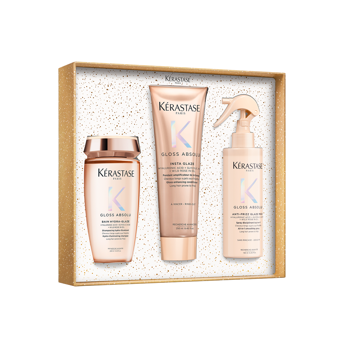 Kérastase Gloss Absolu Holiday Kit – Limited Edition Shine & Anti-Frizz Gift Set