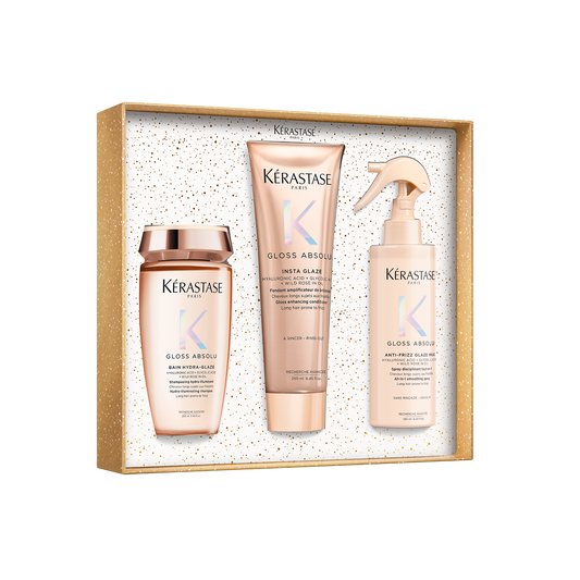 Kérastase Gloss Absolu Holiday Kit – Limited Edition Shine & Anti-Frizz Gift Set