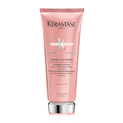Kérastase Chroma Absolu conditioner bottle — protects and nourishes color-treated hair while enhancing shine and softness.