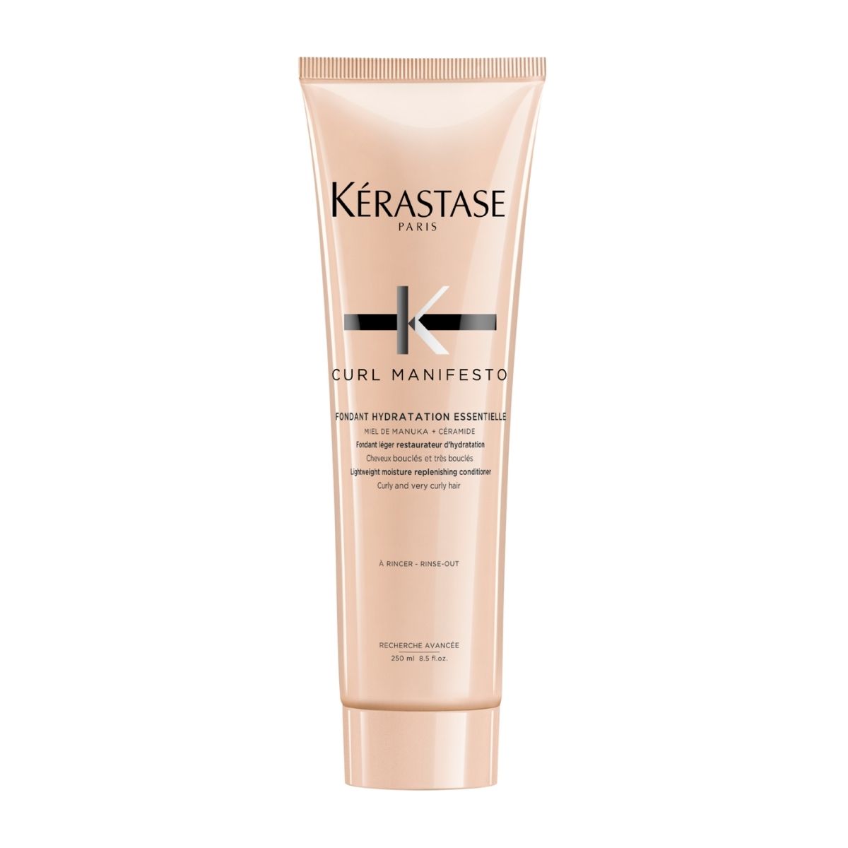 Kérastase Curl Manifesto conditioner — detangles, nourishes, and defines curls while reducing frizz for soft, hydrated hair.