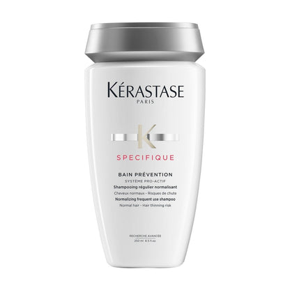 Kérastase Spécifique Prévention shampoo — helps prevent hair loss, strengthens hair, and maintains a healthy scalp.