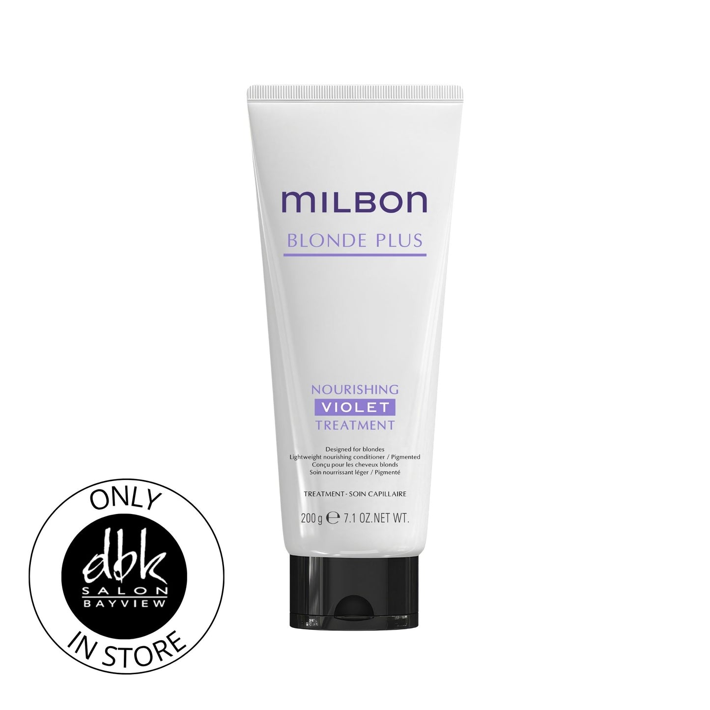 Milbon Blonde Plus Treatment – Salon Haircare for Healthy, Shiny Blonde Hair