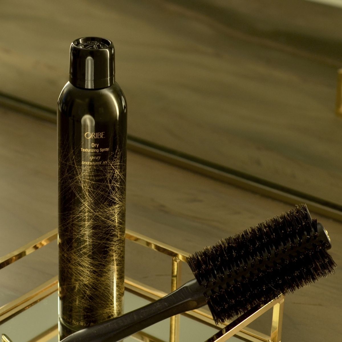 Oribe Dry Texturizing Spray – Professional Haircare for Volume and Texture, Styled with Brush