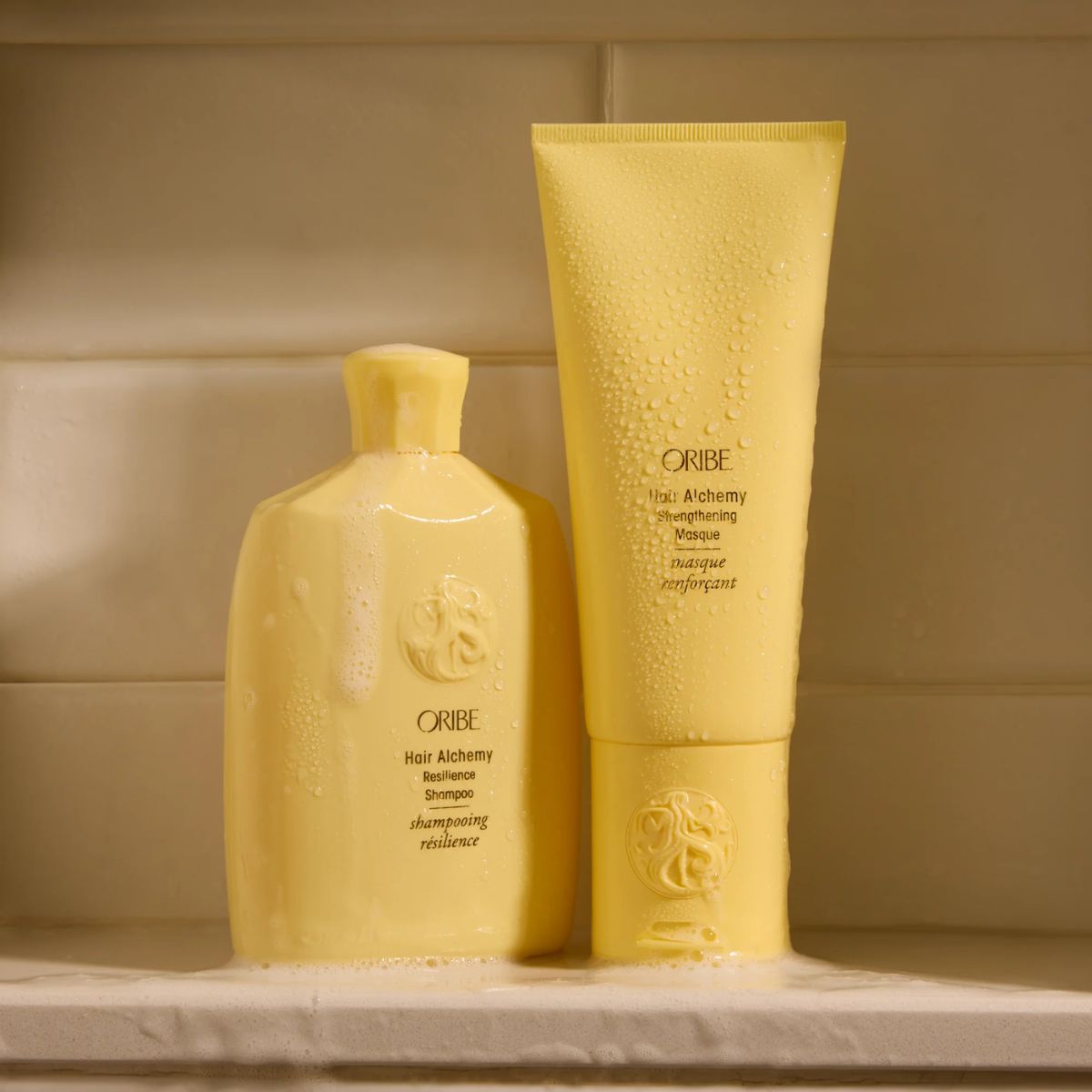 Oribe Hair Alchemy Shampoo and Masque – Complete Salon Haircare Set for Healthy Hair