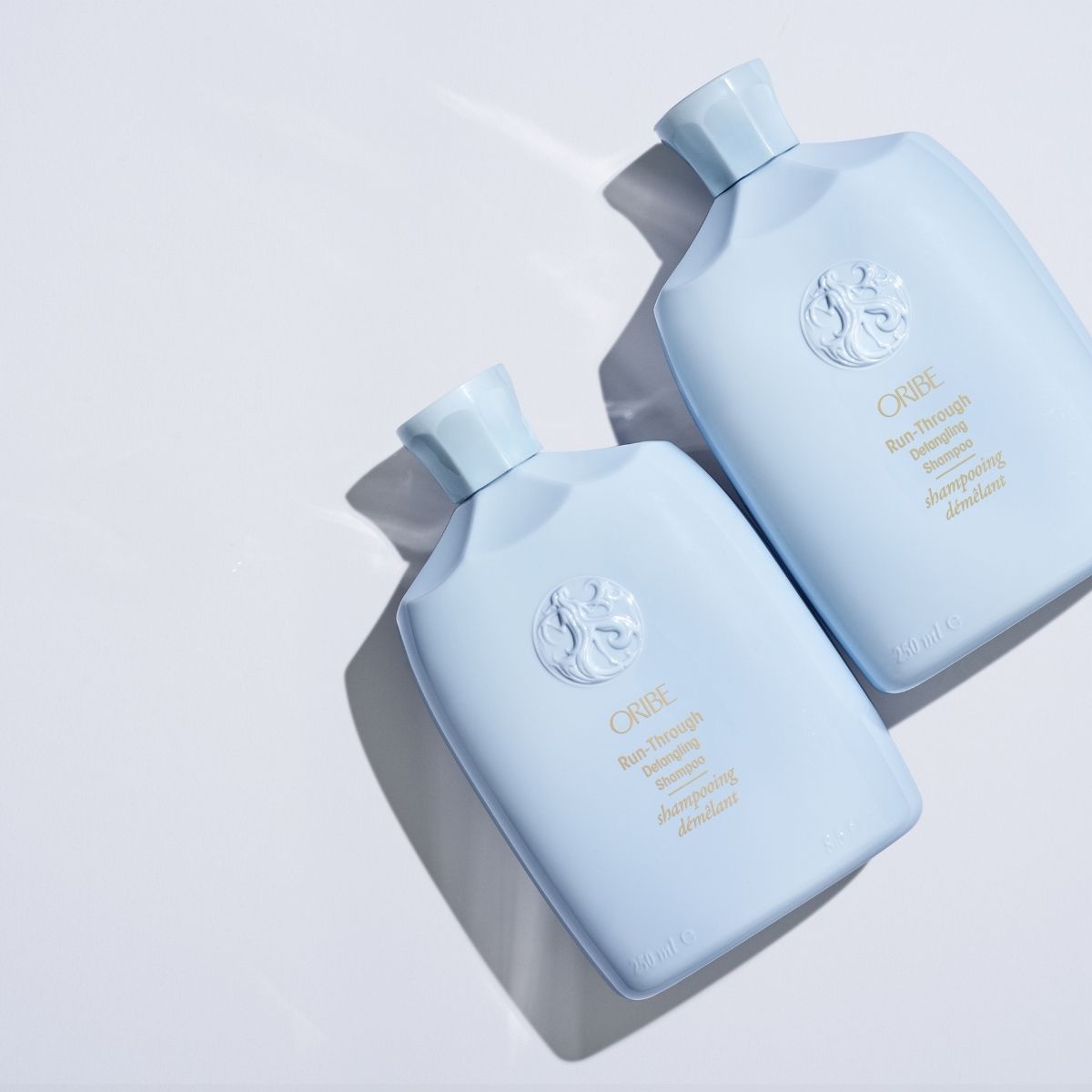 Oribe Run Through Detangling Shampoo – Professional Haircare for Smooth, Tangle-Free Hair, Angled View