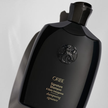 Oribe Signature Shampoo – Professional Haircare for Clean, Healthy Hair, Angled View